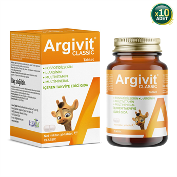 Argivit Classic 30 Tablet 10 Adet