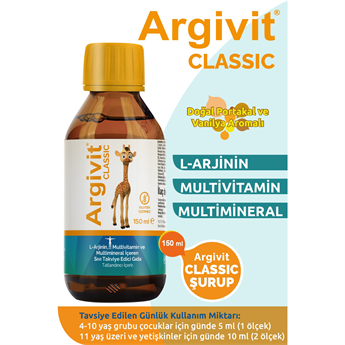 Argivit Classic Takviye Edici Gıda 150 ml 2 Adet 