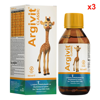Argivit Classic Multivitamin Şurup 150 ml X 3 Lü Paket