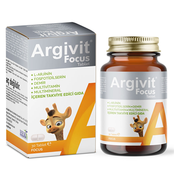 Argivit Focus Tablet 30 Tablet - İlaç Kutusu Hediyeli