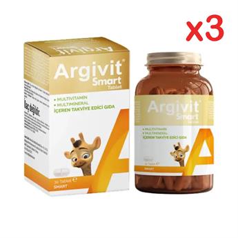 Argivit Smart 30 Tablet 3 Adet 104583-3-3
