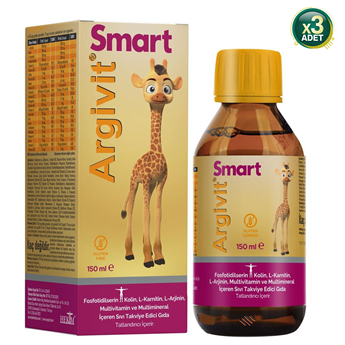 Argivit Smart Şurup 150 ml 3 Adet