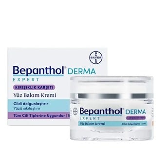 Bepanthol Derma Expert Kırışıklık Karşıtı ve Sıkılaştırıcı 50 ml Yaşlanma Karşıtı Krem