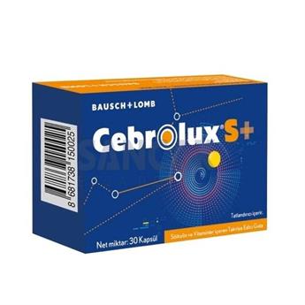 Cebrolux S+ Sitikolin Vitamin 30 Kapsül
