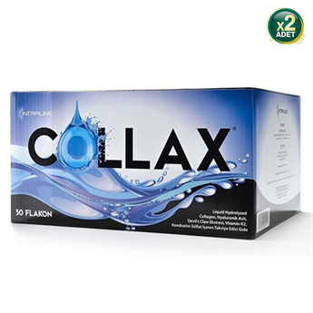 Collax 30 Flakon Enzımatık Hıdrolıze Kollajen 2 Adet