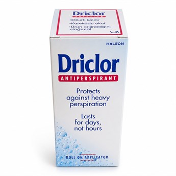 Driclor Antiperspirant 20 ml Roll-On - Karekodlu Yeni Ambalaj
