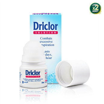 Driclor Anti Perspirant Roll-On 20 Ml - 2 ADET- SKT:01/2028