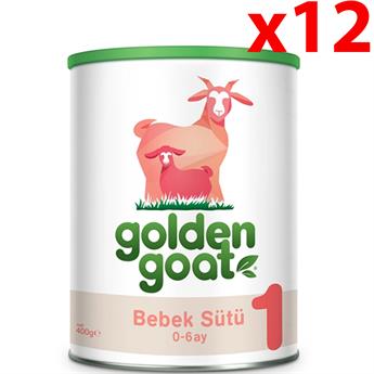 Golden Goat 1 Bebek Sütü 0-6 Ay 400 gr 12 Adet