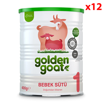 Golden Goat 1 Bebek Sütü 0-6 Ay 400 gr 12 Adet