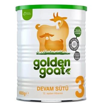 Golden Goat 3 Keçi Sütlü Devam Sütü 400 gr 1+ Yaş