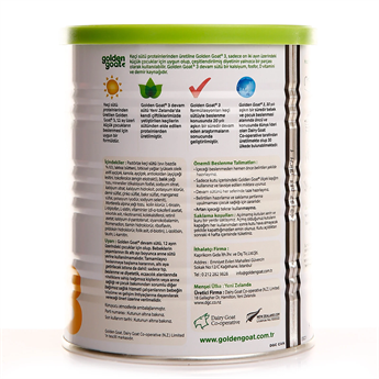 Golden Goat 3 Keçi Sütlü Devam Sütü 400 gr 1+ Yaş 2 Adet