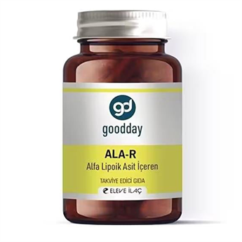 Goodday Ala-R 30 Kapsül Sodyum ile Alfa Lipoik Asit İçeren Bitkisel Antioksidan