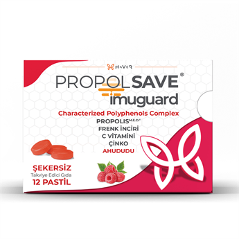 Haver Propolsave Imuguard Ahududu 12 Pastil