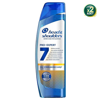 Head&Shoulders Kepek Karşıtı Pro-Expert 7 Dökülme Savunması Kafeinli 300Ml Şampuan - 2 Adet