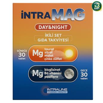 İntramag Day Night 30+30 Tablet 3 Adet