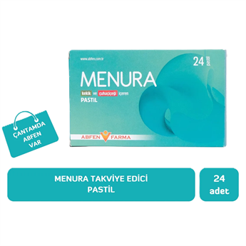 Menura Kekik ve Çuhaçiçeği İçeren 24 Pastil