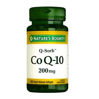 Natures Bounty Coenzyme Q-10 200 mg Takviye Edici Gıda 30 Jelatin Kapsül