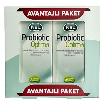 NBL Probiotic Optima 30 Çiğneme Tableti İkili Avantaj Paketi