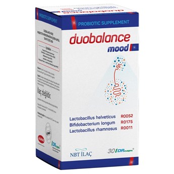 Nbt İlaç Duobalance Mood Probiyotik 30 Kapsül