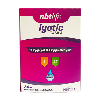 Nbt Life Iyotic Damla - Iyot ve Selenyum - Tiroid ve Metabolizma Desteği - 30 ml