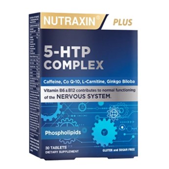 Storemax NO35 Nutraxin 5-Htp Complex 30 Tablet – L-Karnitin, Ginkgo Biloba, Coq-10, Vitamin B6 & B12, Çinko ve Bitkisel Ekstreli Ruhsal ve Zihinsel Destek Takviyesi - Ada Çayı