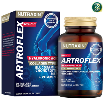 Nutraxin Artroflex Hya-C-II 90 Tablet x 2 Adet + İlaç Kutusu