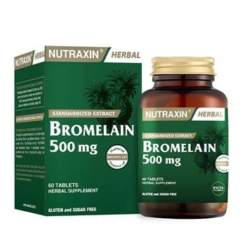 Nutraxin Bromelain Ananas 60 Kapsül