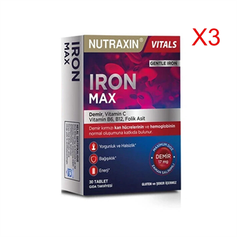 Nutraxin Iron Max 90 Tablet