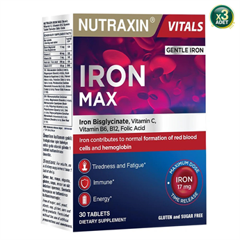 Nutraxin Iron Max 90 Tablet