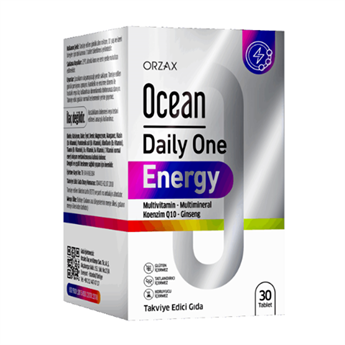 Orzax Ocean Daily One Energy Multivitamin 30 Tablet - Aromasız 