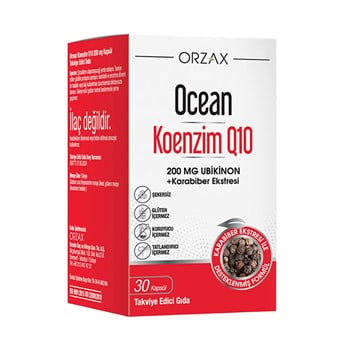 Ocean Koenzim Q10 200 mg 30 Kapsül