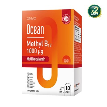 Ocean Methyl B12 Sprey 1000 Mg 10 ml 2 Adet - Aromalı