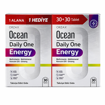 Asfstore Ocean Daily One Energy 30 Tablet 1 Alana 1 Bedava - -