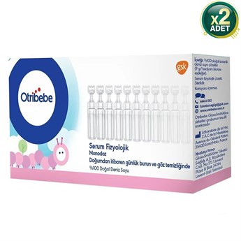 Otribebe Monodoz Serum Fizyolojik 20 Flakon X 2 Adet
