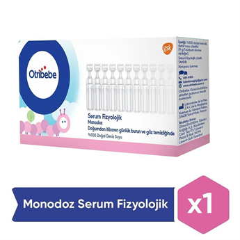 Nessiworld Otribebe Monodoz Serum Fizyolojik %100 Doğal Deniz Suyu 5 ml x 20 Flakon