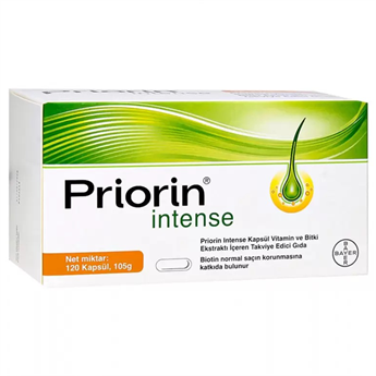 Priorin Orijinal Bayer Yoğun 120 Kapsül