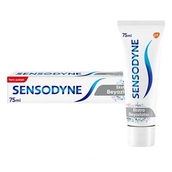 Sensodyne Ekstra Beyazlatıcı 75 ml Florürlü Diş Macunu