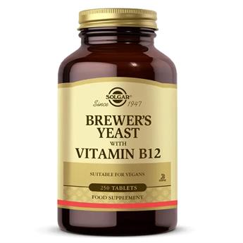 Solgar Brewers Yeast with Vitamin B 12 250 Tablet