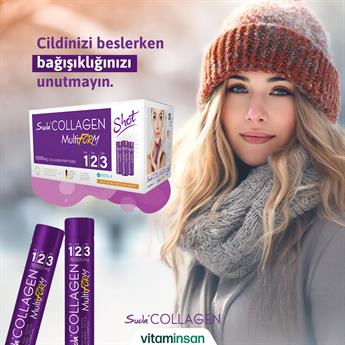Suda Collagen Multiform Şeftali Aromalı 40 ml 30 Shot