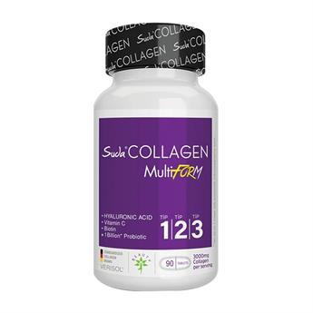 Suda Collagen MultiFORM Tip 1-2-3 Kolajen Takviyesi 90 Tablet