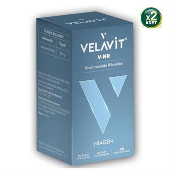 Velavit V-NR Nicotinamide Riboside 30 Kapsül 2 Adet