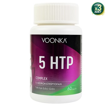 Voonka 5 Htp Complex 60 Kapsül 3 Kutu