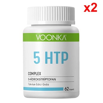 Voonka 5 HTP Complex 60 Kapsül, 2 Adet Set