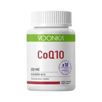 Voonka CoQ10 Koenzim 200 mg 32 Kapsül