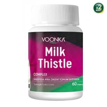 Voonka Milk Thistle 62 Kapsül 2 Adet
