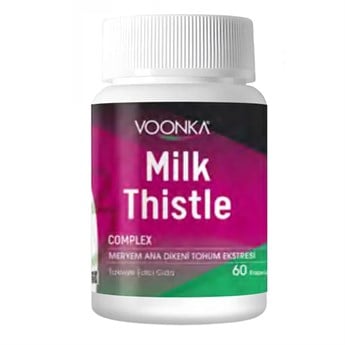 Voonka Milk Thistle Deve Dikeni Ekstresi 60 Kapsül