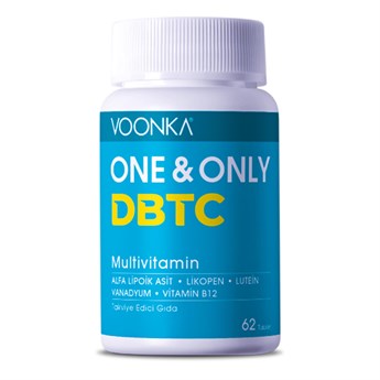 Voonka One Only Dbtc Multivitamin 60 Tablet İlaç Kutusu Hediyeli