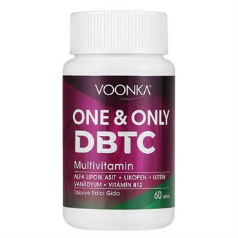 Voonka One Only Dbtc Multivitamin 60 Tablet İlaç Kutusu Hediyeli