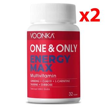 Voonka One & Only Energy Max 32 Tablet 2 Adet
