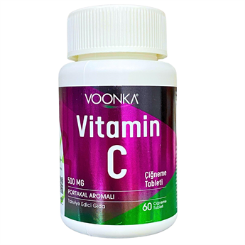 Vonka Voonka Vitamin C Çiğneme Tableti 60 Adet